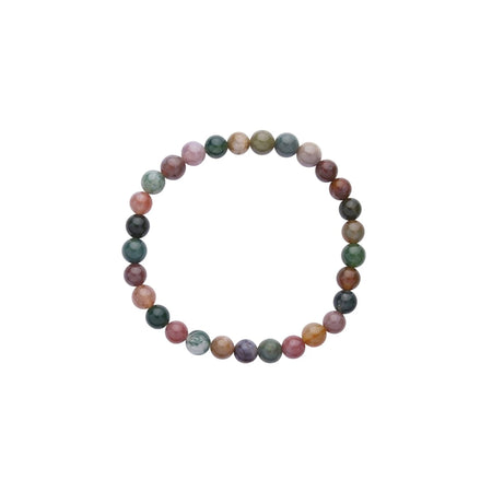 jasper stone bead bracelet stretchy 6mm